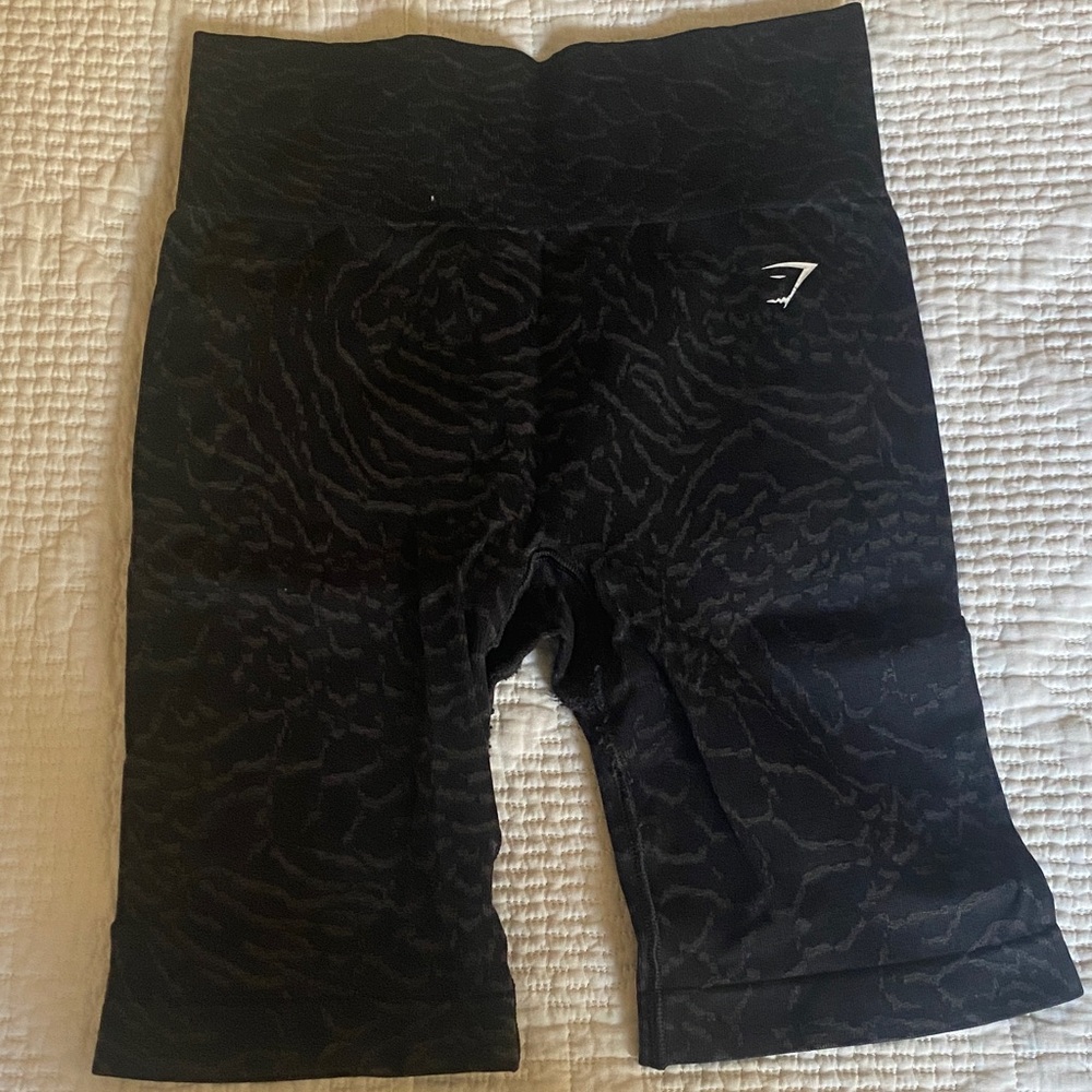 Gymshark Black Biker Shorts